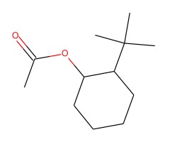 乙酸2-叔丁基环己酯 (顺反混合物)图片