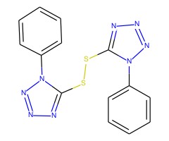 1,2-双(1-苯基-1H-四唑-5-基)二硫烷图片
