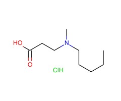 3-(N-甲基正戊胺基)丙酸盐酸盐图片
