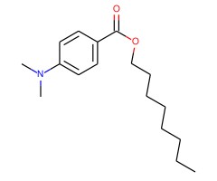 对二甲氨基苯甲酸辛酯图片