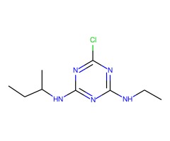 N2-(仲丁基)-6-氯-N4-乙基-1,3,5-三嗪-2,4-二胺图片