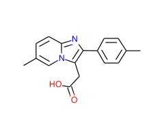 6-甲基-2-(4-甲基苯基)咪唑并[1,2-a]吡啶-3-乙酸图片
