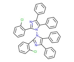 2,2'-双(2-氯苯基)-4,4',5,5'-四苯基-1,1'-联咪唑图片