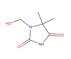 1-(羟甲基)-5,5-二甲基咪唑烷-2,4-二酮图片