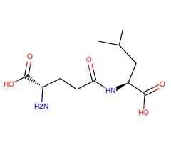 N-L-gamma-谷氨酰-L-亮氨酸图片