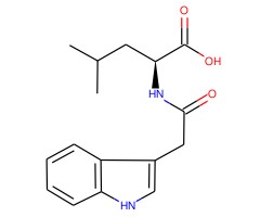 (2-(1H-吲哚-3-基)乙酰基)-L-亮氨酸图片