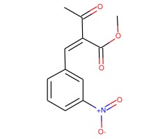 (E)-2-(3-硝基亚苄基)-3-氧代丁酸甲酯图片