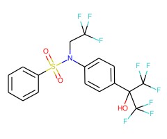 N-(2,2,2-三氟乙基)-N-[4-[2,2,2-三氟-1-羟基-1-(三氟甲基)乙基]苯基]图片