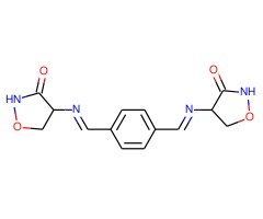4,4'-(对苯基双(亚甲基氨基))二-(异噁唑烷-3-酮)图片