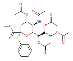 4, 7, 8, 9-四乙酸-N-乙酰基-2-S-苯基-2-硫代-β-神经氨酸图片
