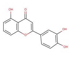 2-(3,4-二羟基苯基)-5-羟基-4H-苯并吡喃-4-酮图片