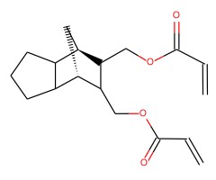 三环[5.2.1.0~2,6~]癸烷二甲醇二丙烯酸酯 (异构体混合物) (含稳定剂MEHQ)图片