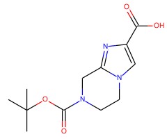 7-(叔丁氧羰基)-5,6,7,8-四氢咪唑并[1,2-a]吡嗪-2-羧酸图片