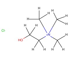 胆碱-氘13 氯化物（N,N,N-三甲基-氘9; 1,1,2,2-氘4）图片