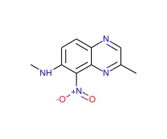 N,3-二甲基-5-硝基喹喔啉-6-胺图片