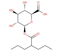 (2S,3S,4S,5R,6R)-3,4,5,6-四羟基四氢-2H-吡喃-2-羧酸化合物与2-丙基戊酸(1:1)图片