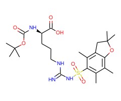 Nalpha-Boc-Nomega-(2,2,4,6,7-五甲基-2,3-二氢苯并[b]呋喃-5-基磺酰基)-D-精氨酸图片