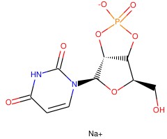 尿嘧啶核苷-2’，3’-环磷酸钠盐图片