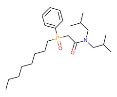 正辛基苯基-N,N-二异丁胺基甲酰基甲基氧化膦图片