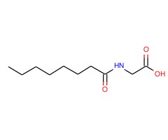 2-辛酰胺基乙酸图片