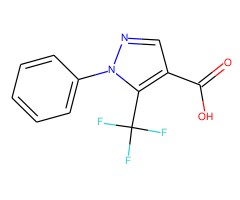 1-苯基-5-三氟甲基吡唑-4-甲酸图片
