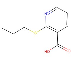 2-(丙硫基)烟酸图片