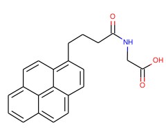 (4-(芘-1-基)丁酰基)甘氨酸图片