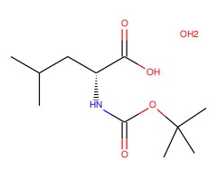 Boc-D-亮氨酸一水合物图片