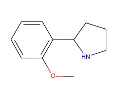 2-(2-甲氧基苯基)吡咯烷图片