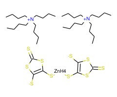 双(四正丁基铵)合双(1,3-二硫杂环戊烯-2-硫酮-4,5-二硫醇)锌 [有机电子材料]图片