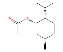 (5S)-2-异丙基-5-甲基环己基乙酸酯图片