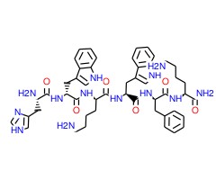 L-组氨酰d色氨酰-d赖氨酰-L-色氨酰-d苯丙基-L-赖氨酰胺图片