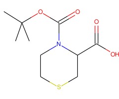 硫代吗啉-3-羧酸，N-BOC保护图片
