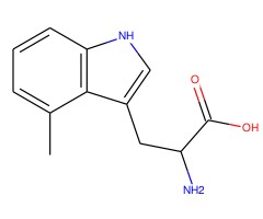 2-氨基-3-(4-甲基-1H-吲哚-3-基)丙酸图片