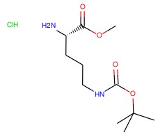 Ndelta-Boc-L-鸟氨酸甲酯盐酸盐图片