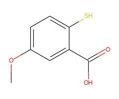 2-巯基-5-甲氧基苯甲酸图片