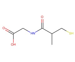 (3-巯基-2-甲基丙酰基)甘氨酸图片