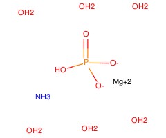 磷酸铵镁六水合物图片