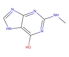 2-甲氨基-6-羟基嘌呤图片