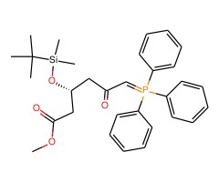 (R)-3-((叔丁基二甲基甲硅烷基)氧基)-5-氧代-6-(三苯基-15-亚膦酰基)己酸甲酯图片