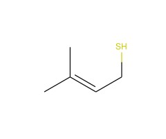 3-甲基丁-2-烯-1-硫醇图片
