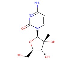 2’-C-甲基胞嘧啶核苷图片