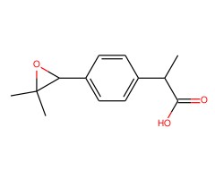 2-(4-(3,3-二甲基环氧乙烷-2-基)苯基)丙酸图片