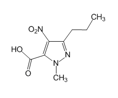 1-甲基-4-硝基-3-丙基-1H-吡唑-5-羧酸（西地那非杂质）图片