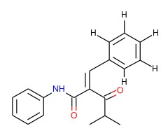 2-异丁酰基-N-苯基-3-苯基丙烯酰胺图片