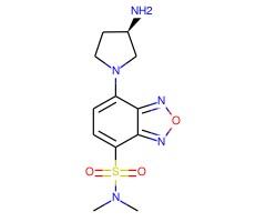(S)-(+)-DBD-Apy [=(S)-(+)-4-(N,N-二甲氨基磺酰)-7-(3-氨基吡咯烷-1-基)-2,1,3-苯并恶二唑] [用于e.e.值测定的HPLC标记试剂]图片