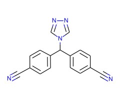4,4'-(4H-1,2,4-三唑-4-基亚甲基)双苯腈图片