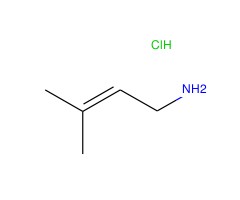 3-甲基丁-2-烯-1-胺盐酸盐图片