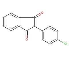 氯苯茚二酮图片