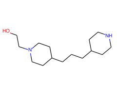 1-[N-(2-羟乙基)-4'-哌啶基]-3-(4'-哌啶基)丙烷图片